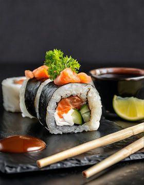 Sushi roll van Martin Mol