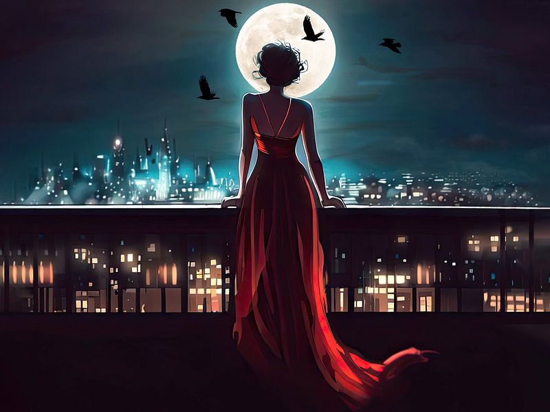 Moonlight city