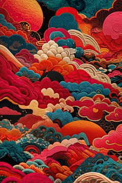 art japonais abstrait