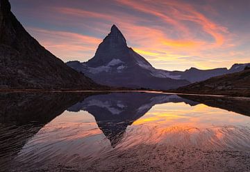 Matterhorn  Sunset van Sander van der Werf