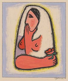 Femme à la fleur, Mikuláš Galanda