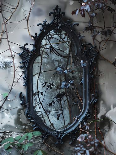 Sfeervolle gotische spiegel