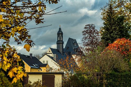 Gouden herfst in Ehrenfriedersdorf