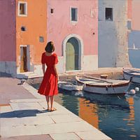 Een pauze bij de boten