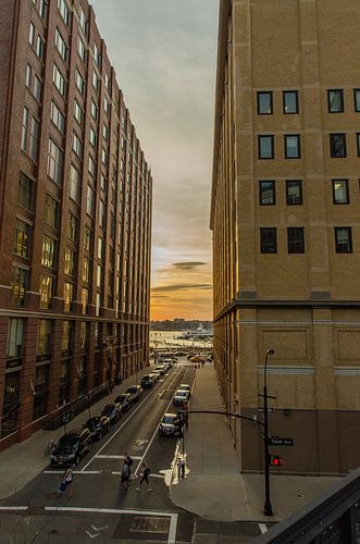 Sonnenuntergang in New York