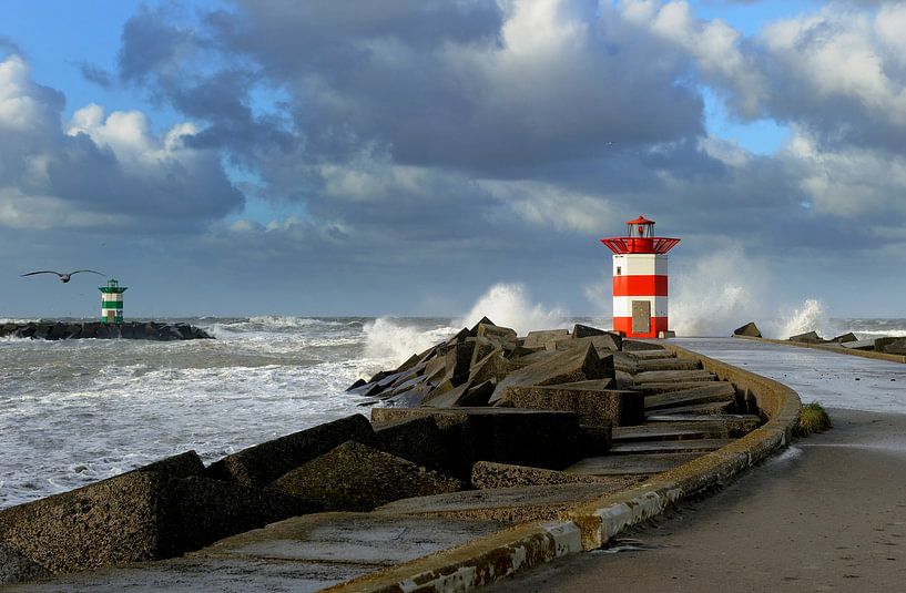 Sturm auf See. von Conny  van Kordelaar