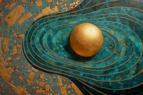 Gilded Elements III - Orbit