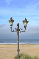 Lantarenpaal aan het Scheveningse strand