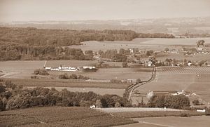 Limburger Landschaft in Sepia