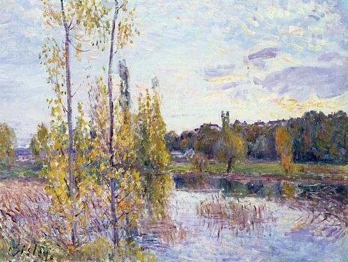 Alfred Sisley,Het meer van Chevreuil