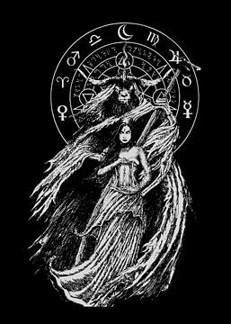 king devil with girl by Muhammad Yunus