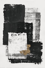 Abstracte geometrische blokken II van Chromatic Storm Studio