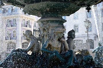 fontein  te Lissabon van Osterhuis