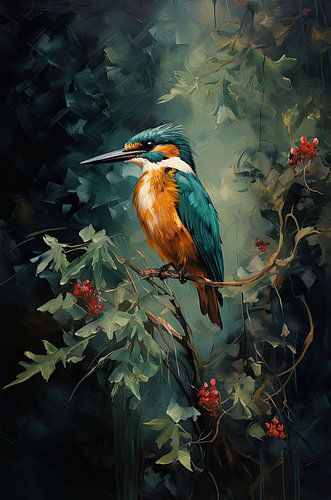 Rust van de ijsvogel