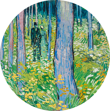 Vincent van Gogh. Twee figuren in kreupelhout