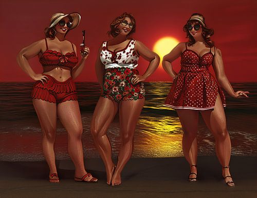 abstract portret cartoon komisch