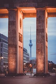 Berlin Fernsehturm von Munich Art Prints