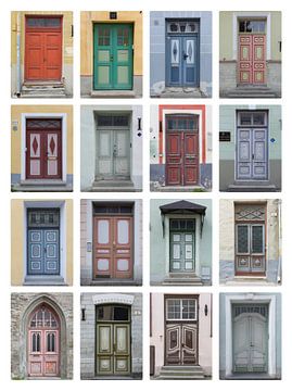 Doors of Tallinn (Estonia) by Marcel Kerdijk