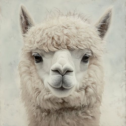 Alpaca portret