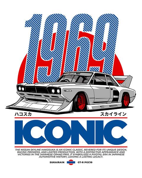 Skyline 1969 Iconique par Farhan ardiansyah