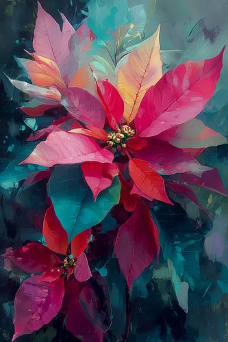 Kerstster in warm licht no.1