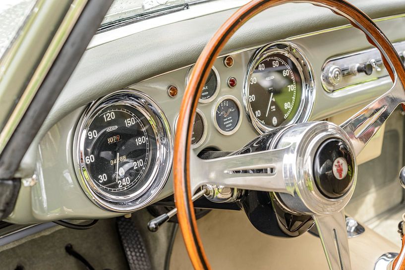 Maserati A6G 2000 coupe by Allemano interior by Sjoerd van der Wal