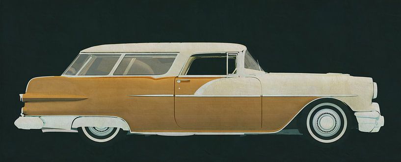 Pontiac-Kombi 1956 von Jan Keteleer
