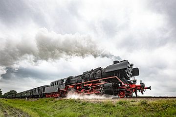 Train à vapeur sur Hille Monster