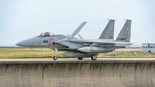 Japanese Mitsubishi/McDonnell Douglas F-15J Eagle.