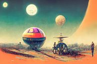 Buitenaardse fantasie, psychedelische dromen en vliegend tuig van Jef Peeters thumbnail