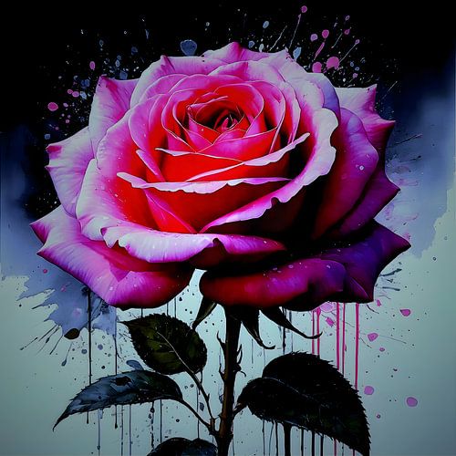 Rose sur S.AND.S