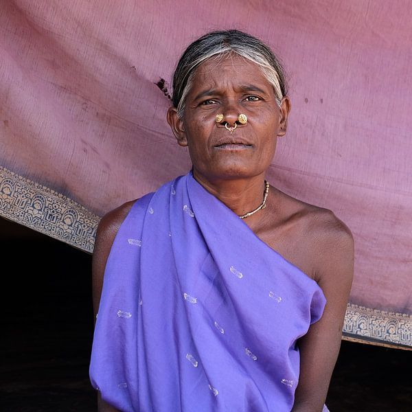 Frau mit traditionellen Eigenschaften von Odisha von Affect Fotografie