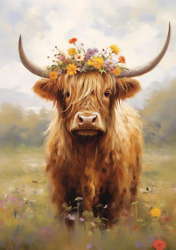 Highland cow Scottish cow Cows