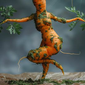 The dancing carrot by Harry Cathunter