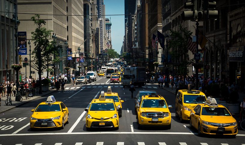 Taxi's New York City von Sofie Verbruggen