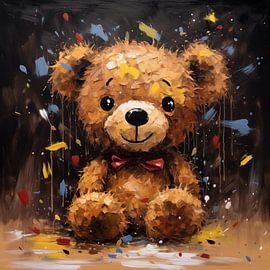 Teddy bear artistic by TheXclusive Art