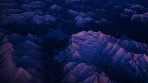 Le crépuscule sur la Zugspitze
