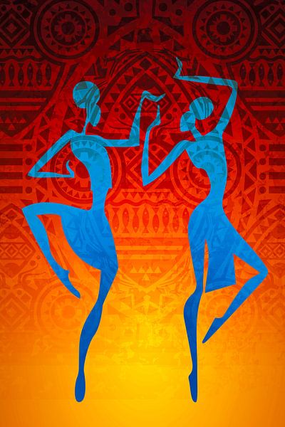 African Dance by Harry Hadders Design