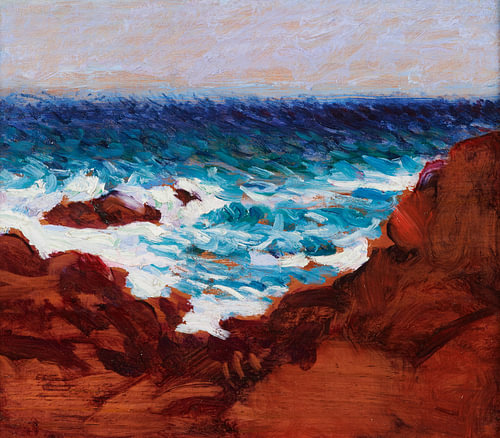 Roderic O'Conor – Sea and rocks by Atelier Liesjes
