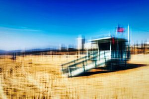 Santa Monica beach sur Dieter Walther