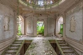 Dilapidated castle by tim christiaens