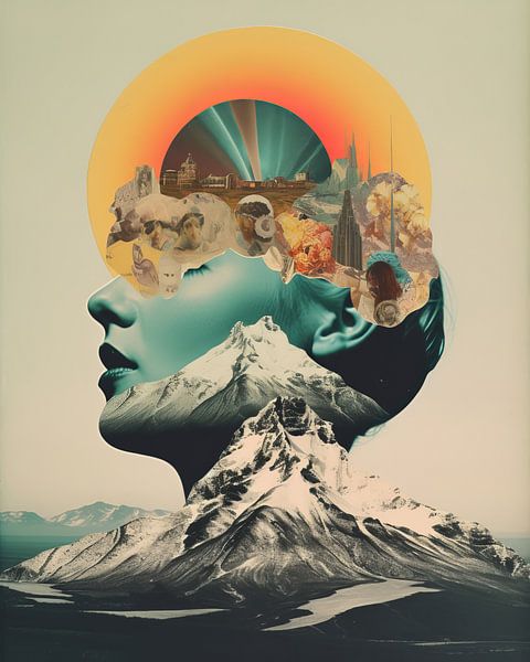 Surreal collage by Studio Allee
