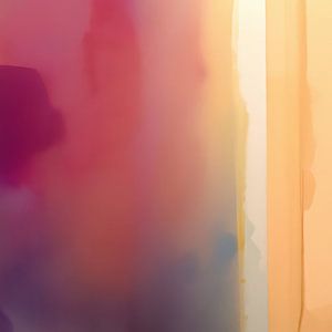 Abstrakte Arbeit neon vibes mit Pastell