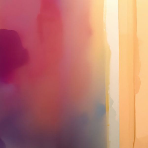 Abstract work neon vibes with pastel by Studio Allee