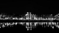 Maastricht black-and-white skyline, Bonnefantenmuseum