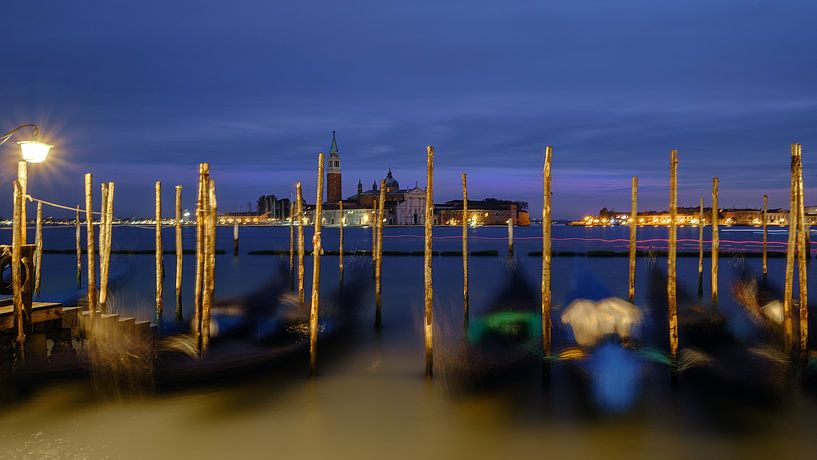 Venice gondolas by Kurt Krause