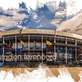 Feyenoord ART Rotterdam Stadion "De Kuip" Front von MS Fotografie | Marc van der Stelt