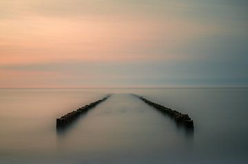 Strandpaaltjes van Peter Deschepper