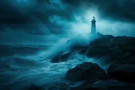 Leuchtturm am Atlantik