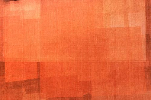 Warme stilte. Abstract landschap in warme kleuren.